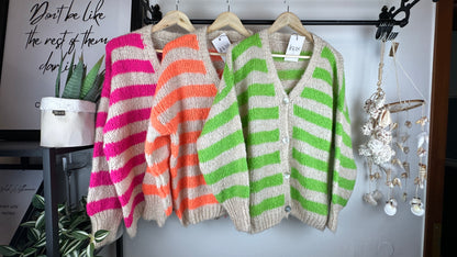 Cardigan Happy Stripes