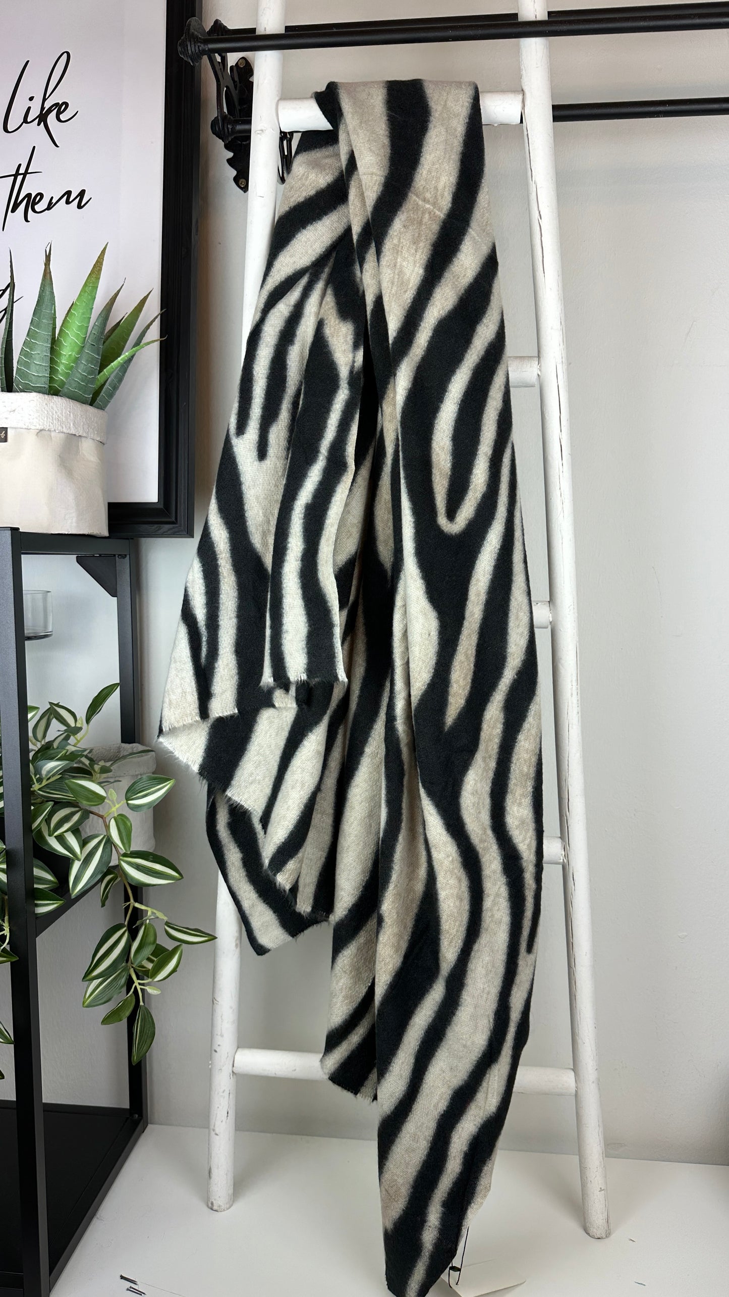 Schal Animalprint Zebra