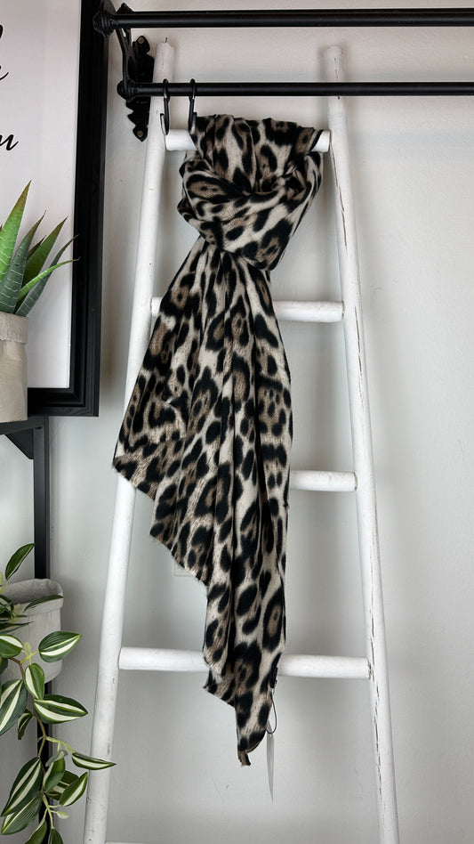 Schal Animalprint Leo