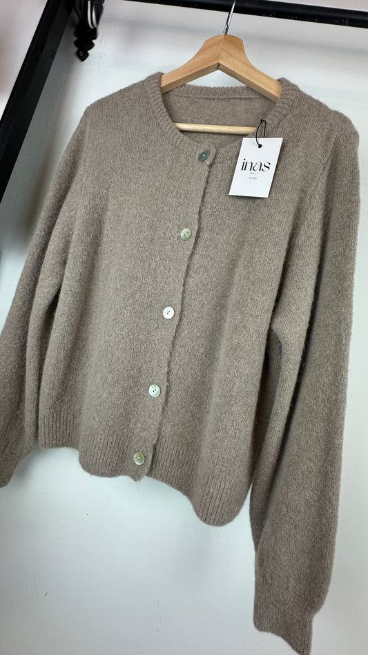 Kuscheliger Cardigan Taupe