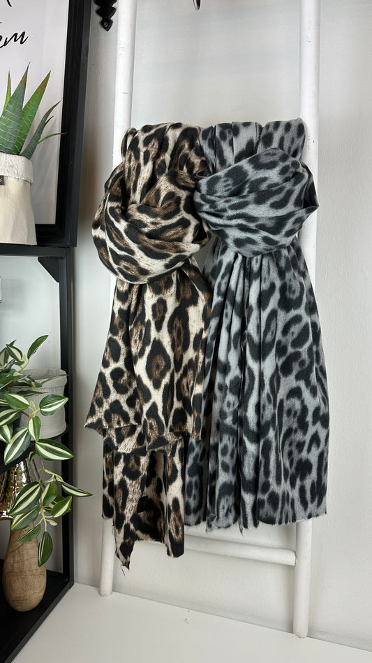 Schal Animalprint Leo