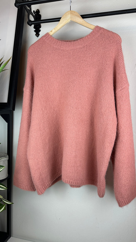 Strickpulli MADITA rosa